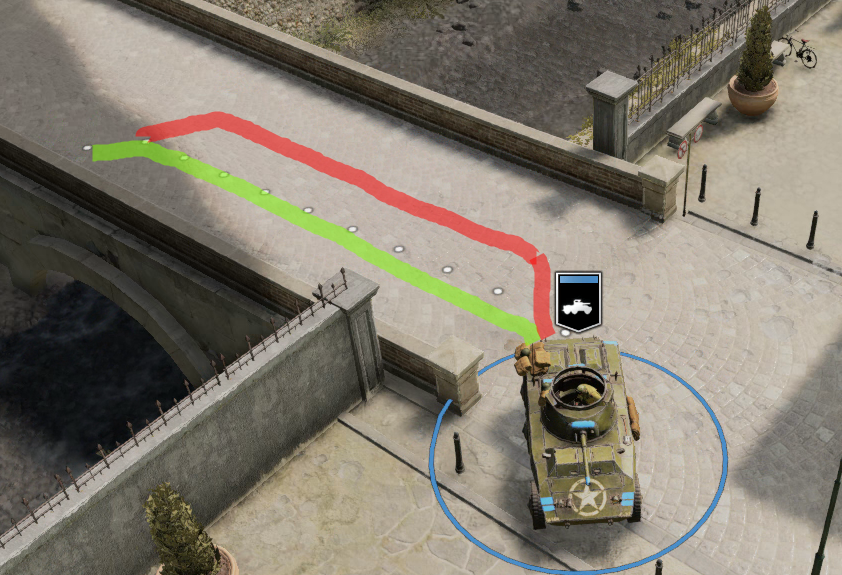 A video game screen shot of a tank 
Description automatically generated
