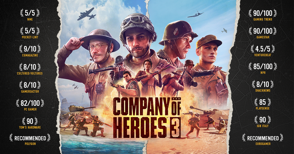 Company of Heroes 3 Reviews - Company of Heroes 3